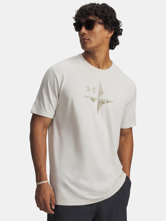 Футболка Under Armour Explore Graphic SS Man white