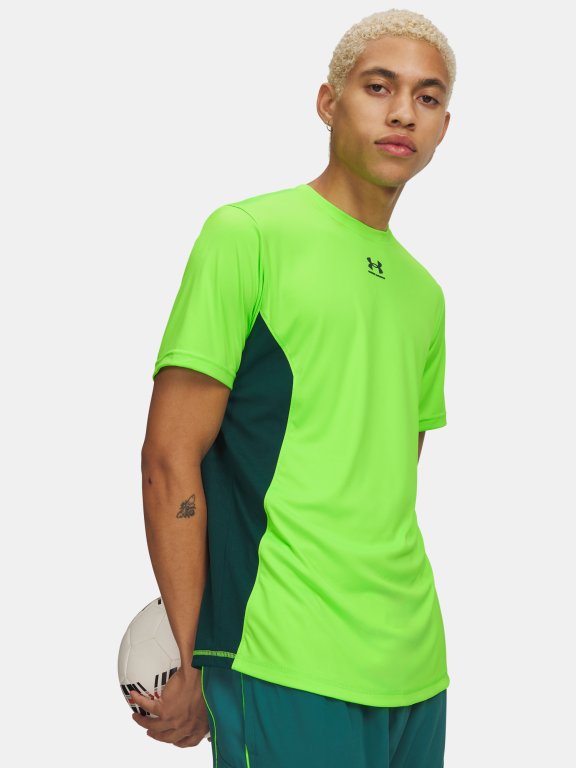 Triko Under Armour Challenger Pro Prnt SS Man Green