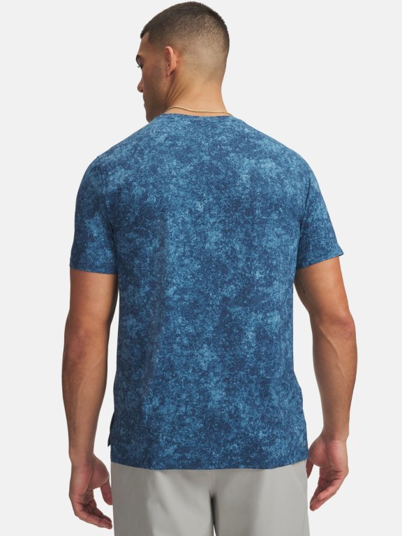 Футболка Under Armour Velociti Pro Print SS Man Blue