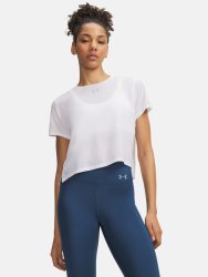 Футболка Under Armour Velociti Shortsleeve Wmn white