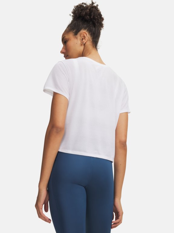 Футболка Under Armour Velociti Shortsleeve Wmn white