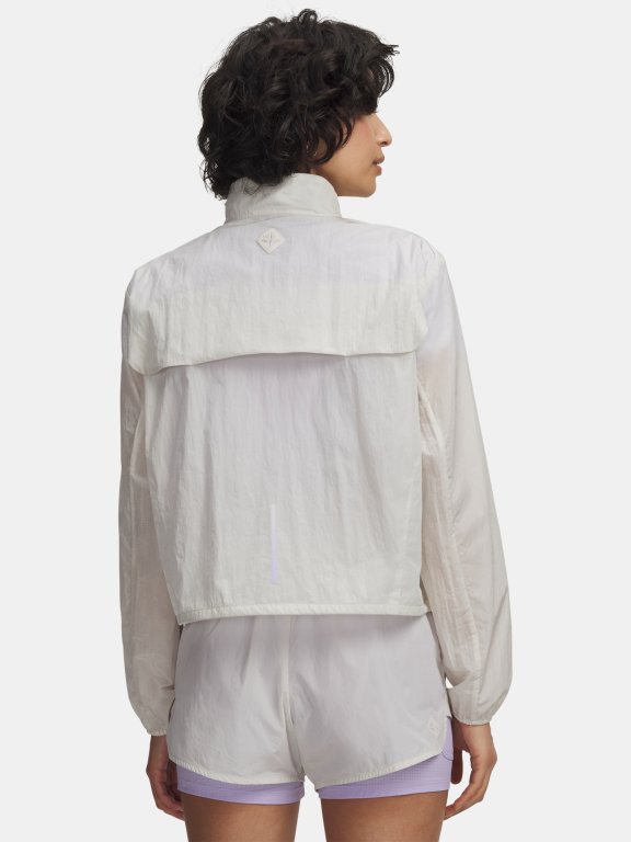 Куртка Under Armour Explore Trail Run Wind Jckt Wmn white