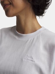 Футболка Under Armour Cropped Script SS Tee Wmn white white
