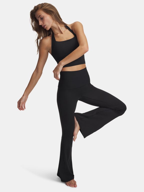 Штани Under Armour Meridian Rib Foldover Flare Wmn black