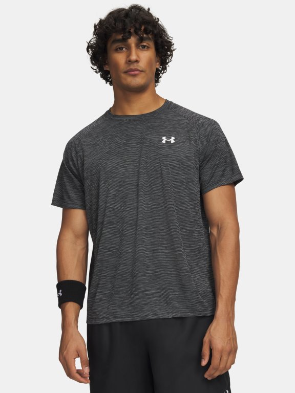 Футболка Under Armour Tech Textured SS Man black