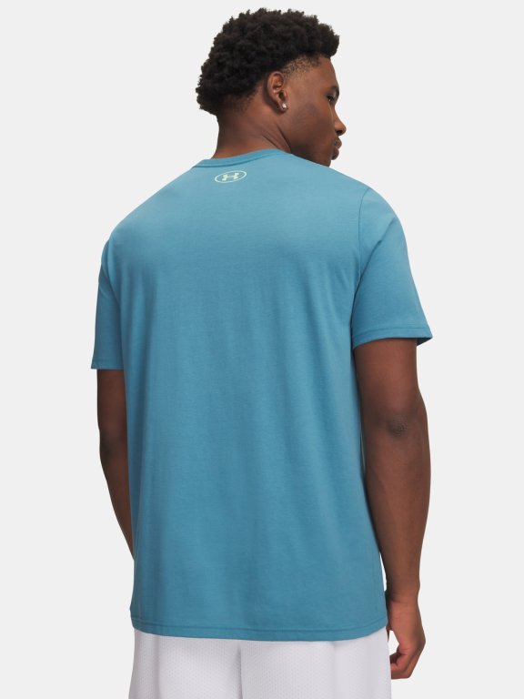 Футболка Under Armour Team Issue Wordmark SS Man Blue