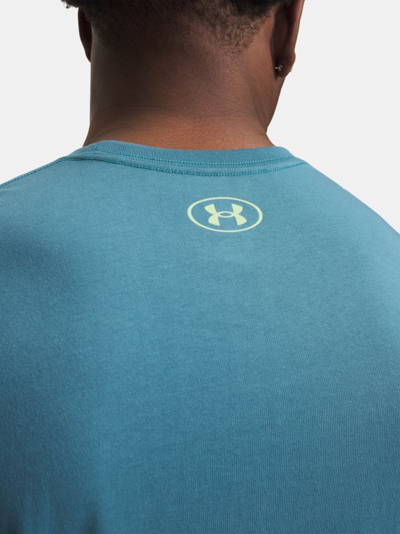 Футболка Under Armour Team Issue Wordmark SS Man Blue