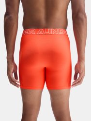 Боксерки Under Armour Performance Tech Mesh Boxers - Solid 6In Man Red