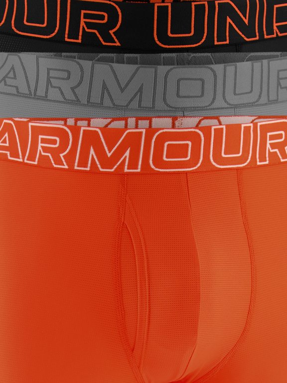 Боксерки Under Armour Performance Tech Mesh Boxers - Solid 6In Man Red