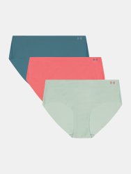 Труси Under Armour Pure Stretch No Show Hipster-Solid Wmn blue