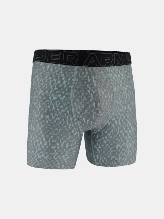 Боксерки Under Armour Performance Tech - Print 6In - 1Pk Man Blue