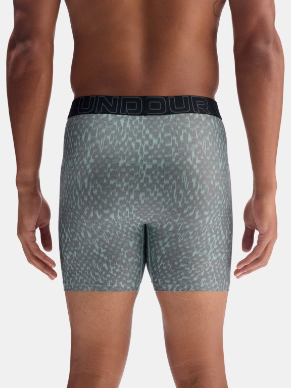 Боксерки Under Armour Performance Tech - Print 6In - 1Pk Man Blue