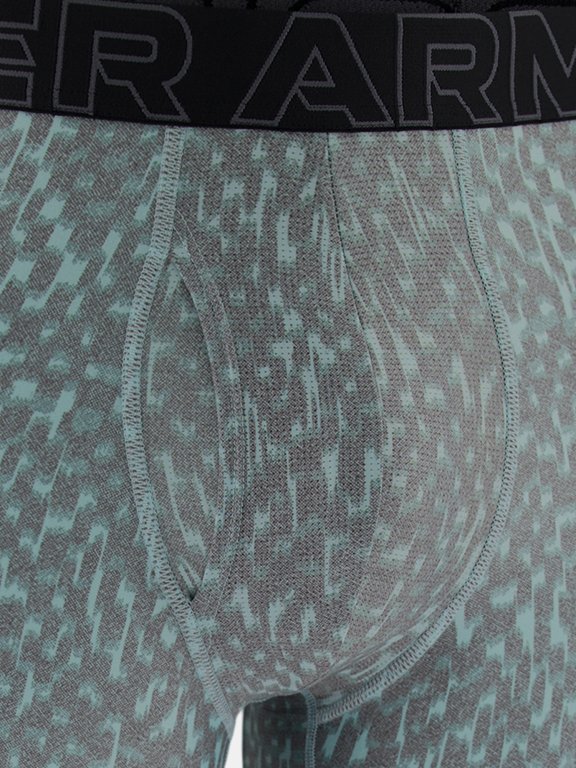 Боксерки Under Armour Performance Tech - Print 6In - 1Pk Man Blue