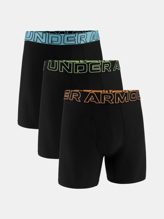 Боксерки Under Armour Performance Tech - Solid 6In - 3 шт. сині