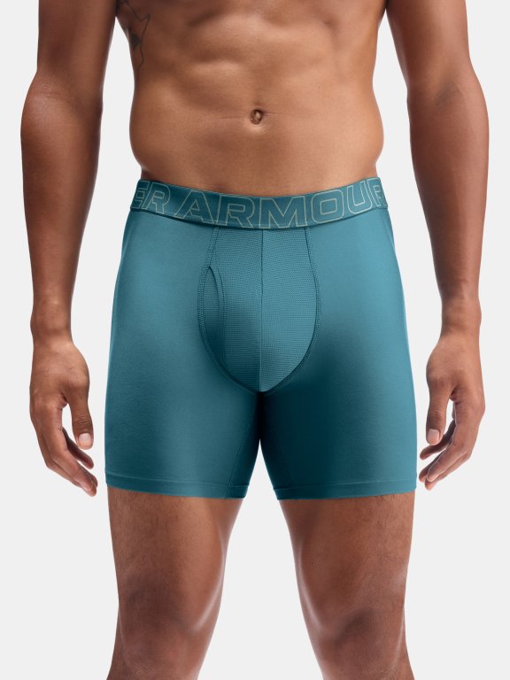 Боксерки Under Armour Performance Tech - Solid 6In - 3Pk Man Blue