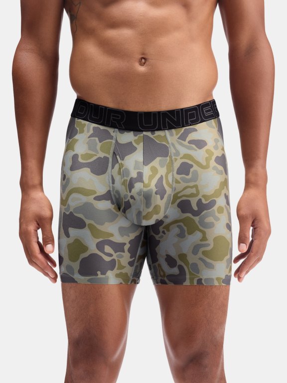 Боксерки Under Armour Performance Tech - Print 6In - 1Pk Man