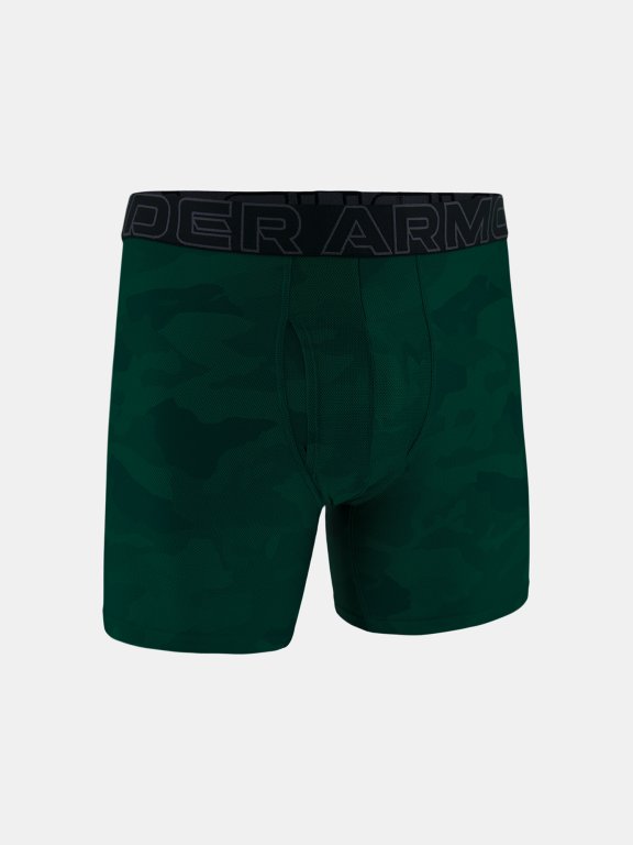 Боксерки Under Armour Performance Tech - Print 6In - 1Pk Man gray green