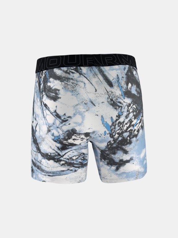 Боксерки Under Armour Performance Tech - Print 6In - 1Pk Man black