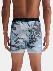 Боксерки Under Armour Performance Tech - Print 6In - 1Pk Man black