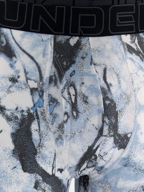Боксерки Under Armour Performance Tech - Print 6In - 1Pk Man black