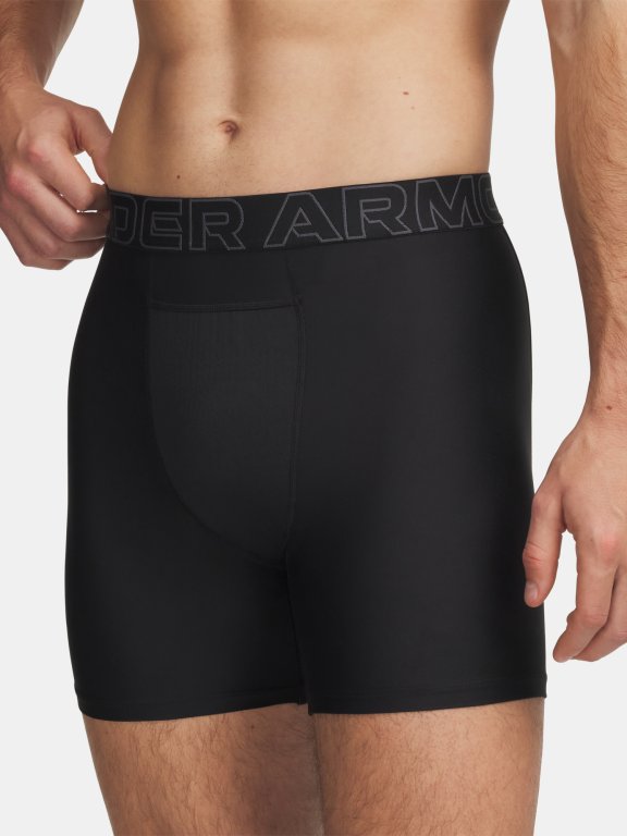 Боксерки Under Armour Performance Pouch - Solid 6In - 2 Man Black