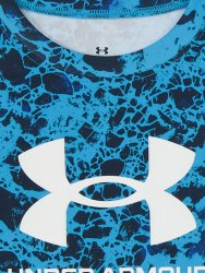 Комплект Under Armour Printed SS Tech Set Jr Blue