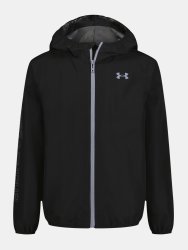 Вітрівка Under Armour Wintuck Wordmark Windbreaker Jr Black