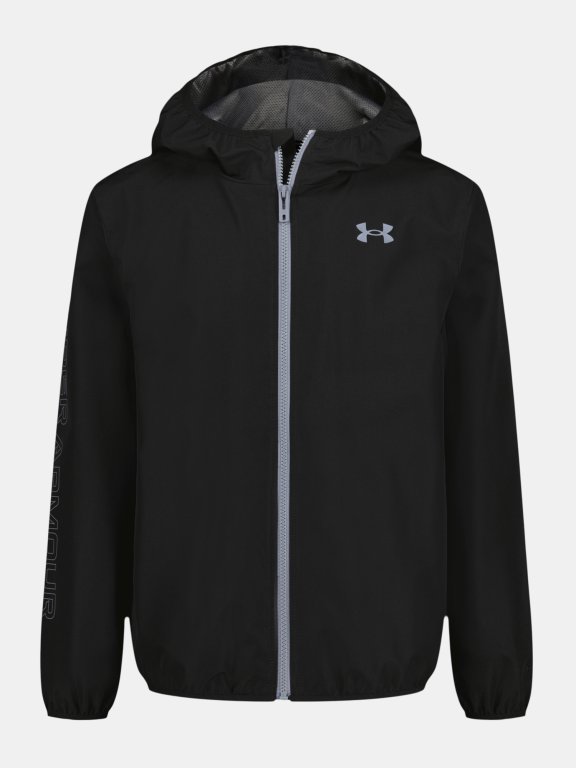 Вітрівка Under Armour Wintuck Wordmark Windbreaker Jr Black