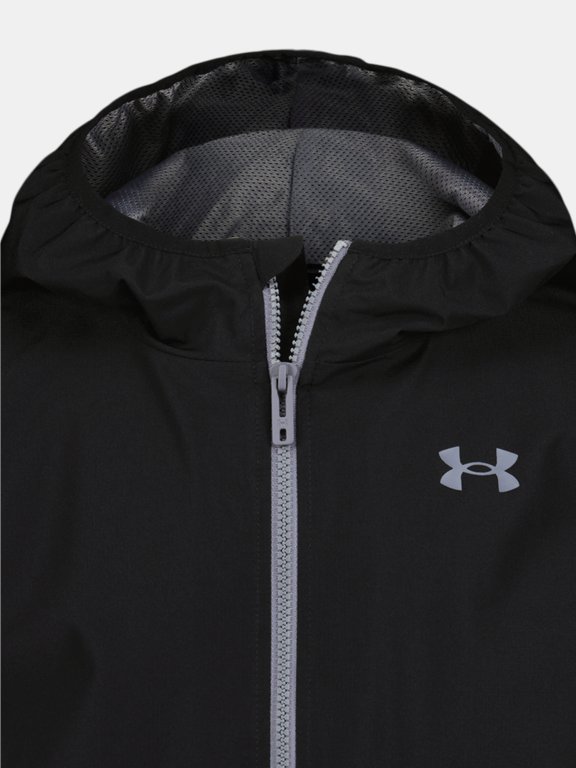 Вітрівка Under Armour Wintuck Wordmark Windbreaker Jr Black