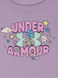 Комплект Under Armour Baby Tee Short Set Jr фіолетовий