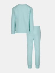 Комплект Under Armour Rival Crewneck Set Jr gray green