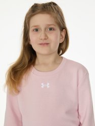 Комплект Under Armour Rival Crewneck Set Jr Pink