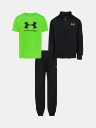 Спортивний комплект Under Armour 3Pc Brawler Jr Gray Green