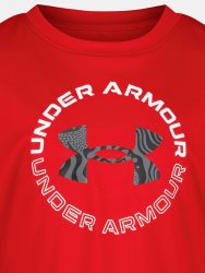 Комплект Under Armour Tech Printed SS Set Jr Red