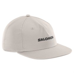 Кепка Salomon Logo Flat Cap - сіра