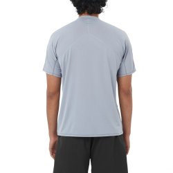 Футболка Salomon Sense Aero Ss Tee Gfx M - синя