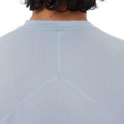 Футболка Salomon Sense Aero Ss Tee Gfx M - синя