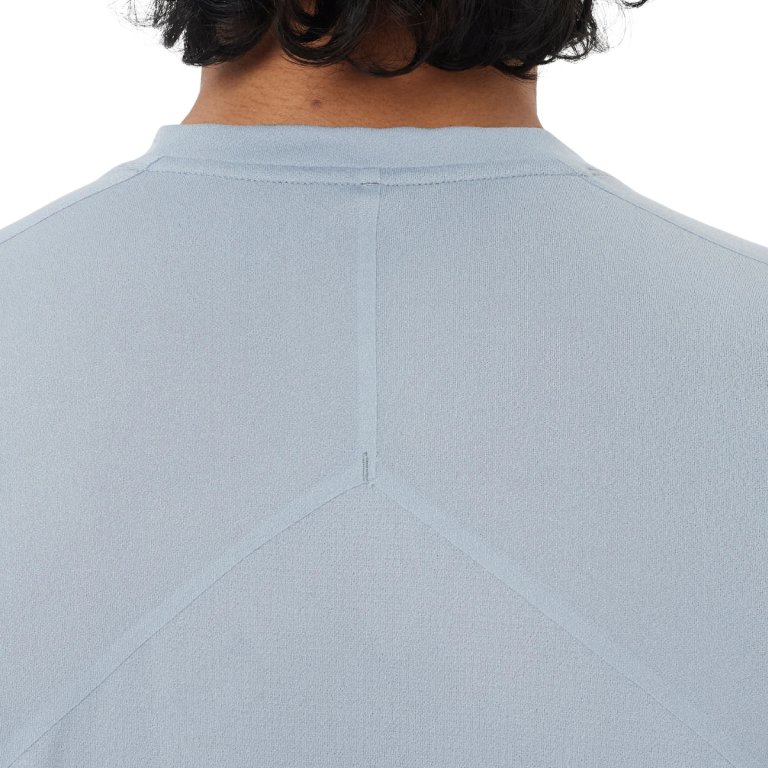 Футболка Salomon Sense Aero Ss Tee Gfx M - синя