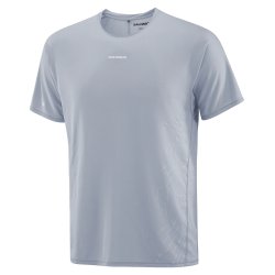 Футболка Salomon Sense Aero Ss Tee Gfx M - синя
