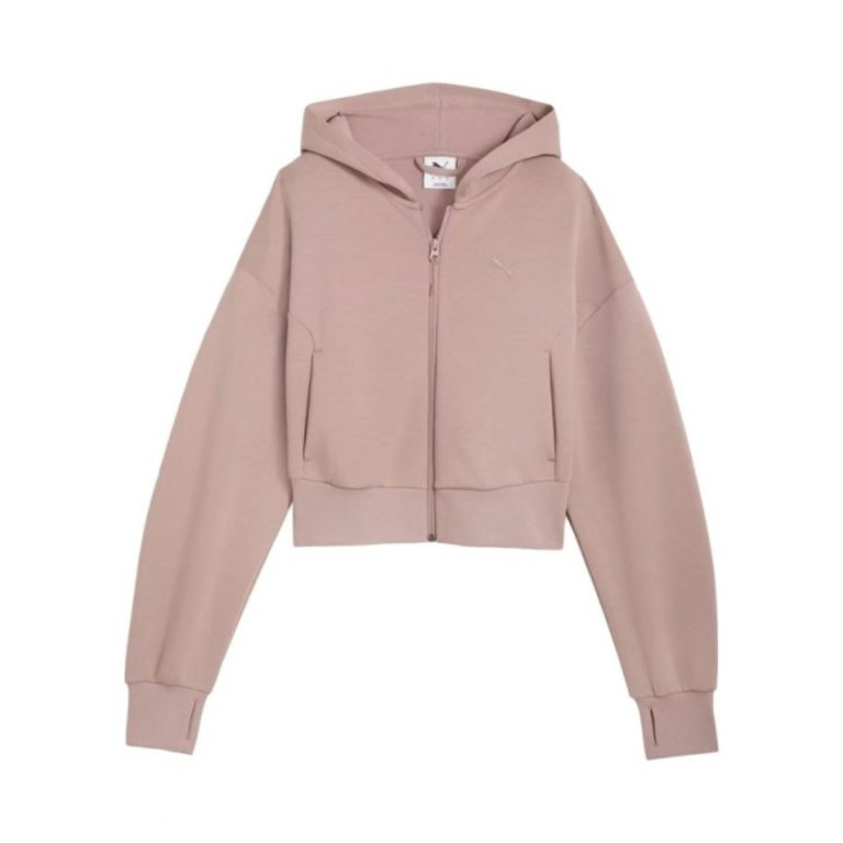 Світшот Puma Pumatech Sense Full Zip W - коричневий