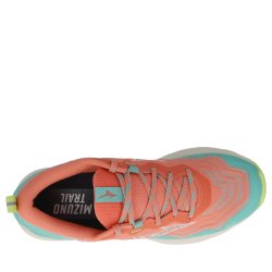 Кросівки Mizuno Wave Daichi 9 W - помаранчево/сині