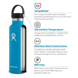 Термопляшка Hydro Flask 32oz Wide Mouth 2 - чорна