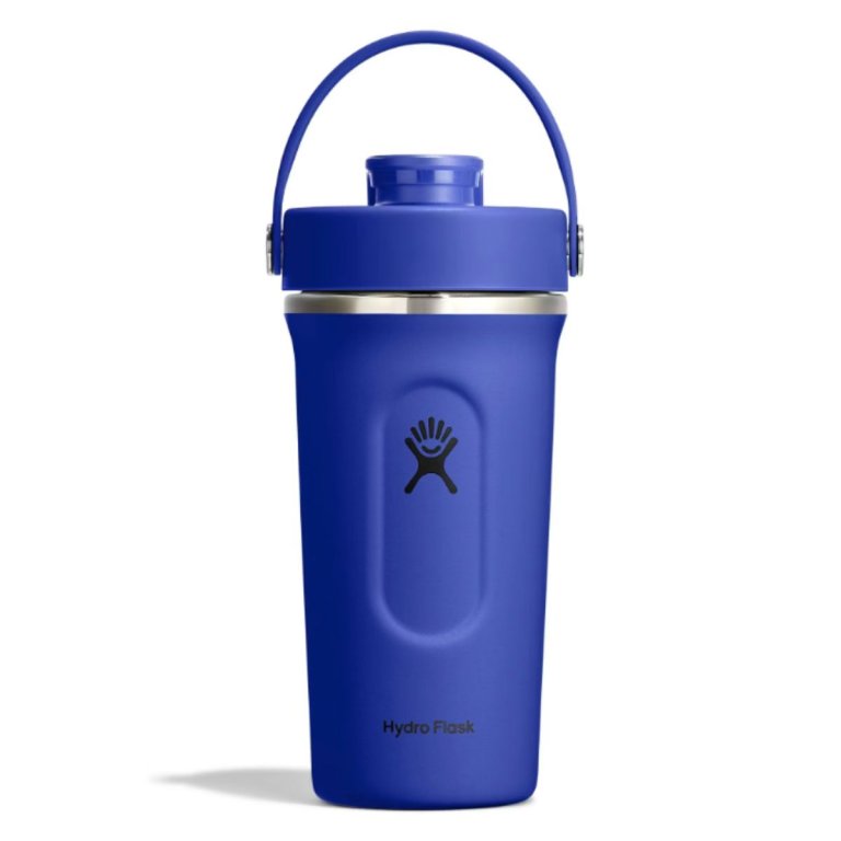 Ізольована пляшка-шейкер Hydro Flask 24 унції (710 мл) - синя