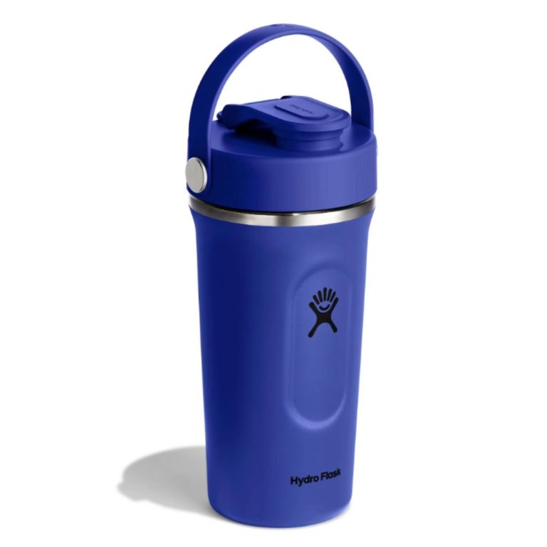 Ізольована пляшка-шейкер Hydro Flask 24 унції (710 мл) - синя