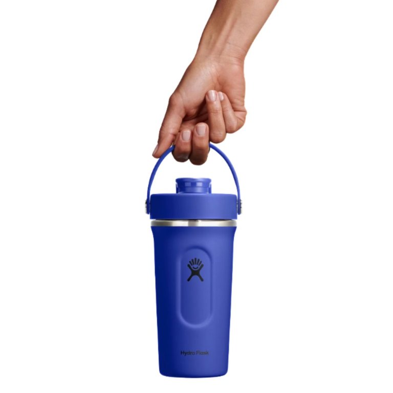 Ізольована пляшка-шейкер Hydro Flask 24 унції (710 мл) - синя