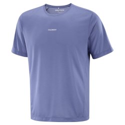 Футболка Salomon SHKout Core Ss Tee M - синя