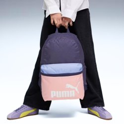 Рюкзак Puma Phase Color Block - фіолетово/рожевий
