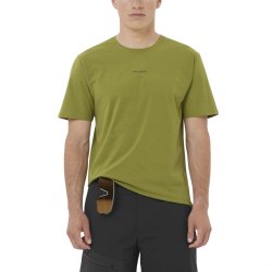 Футболка Salomon Trackline Ss Tee M - зелена