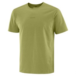 Футболка Salomon Trackline Ss Tee M - зелена