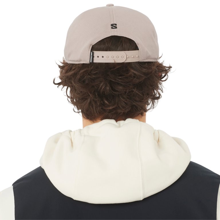 Кепка Salomon Logo Flat Cap - сіра